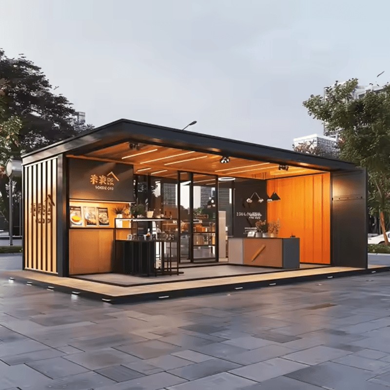 Montažna kuća od kontejnera za trgovine Montažna kuća od kontejnera za trgovine