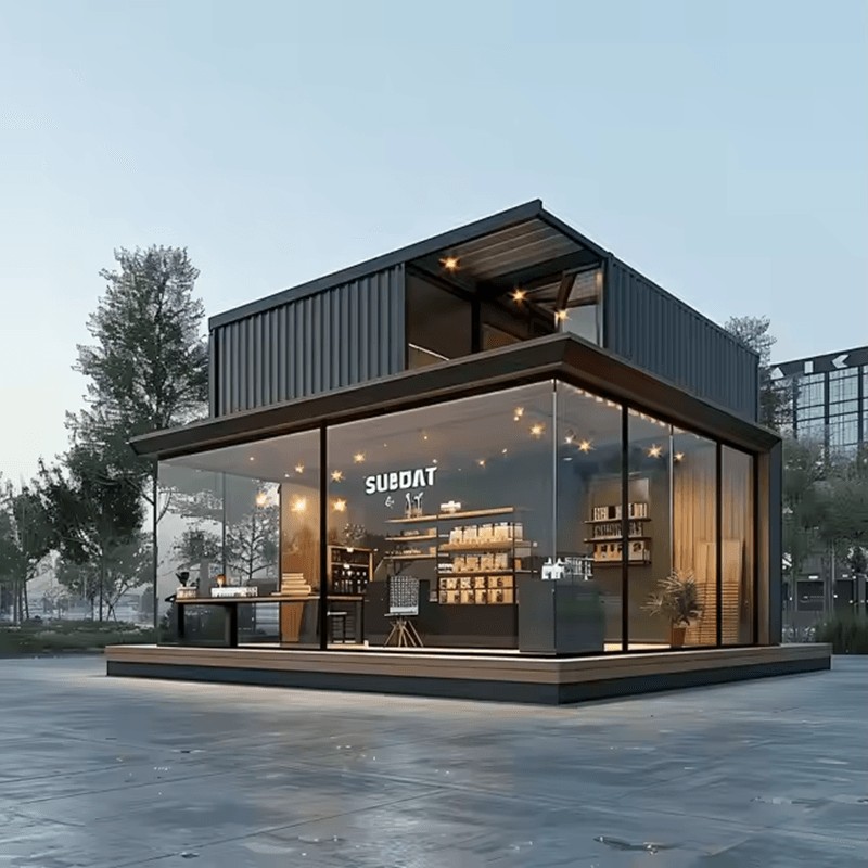 Montažna kuća od kontejnera za trgovine