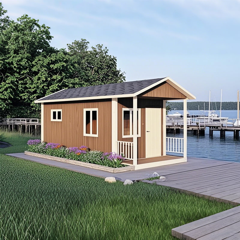 Odvojiva kontejnerska kuća s kosim krovom Odvojiva kontejnerska kuća s kosim krovom